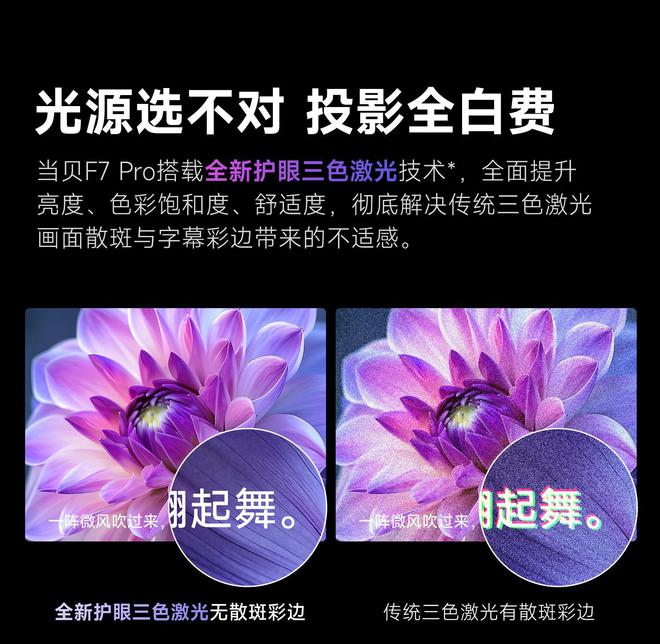 7 Pro3600流明高亮度白天观影毫无压力pg电子中国网站618客厅投影仪选择